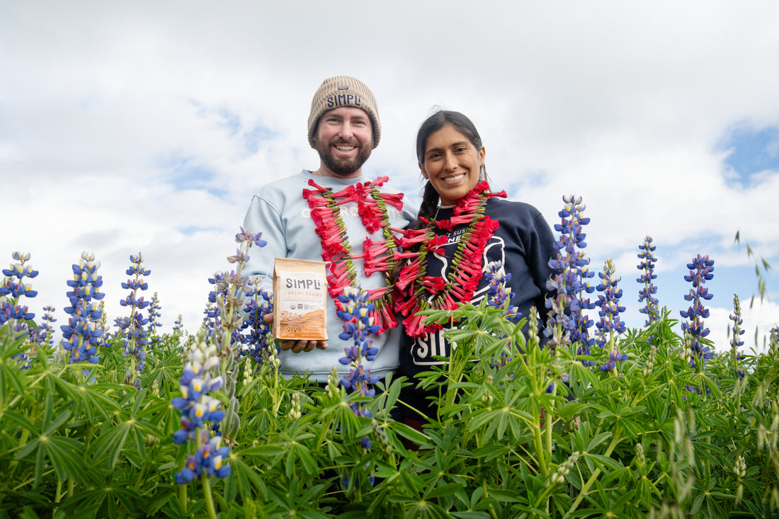 Matt and Sarela, founders of SIMPLi, in Peru