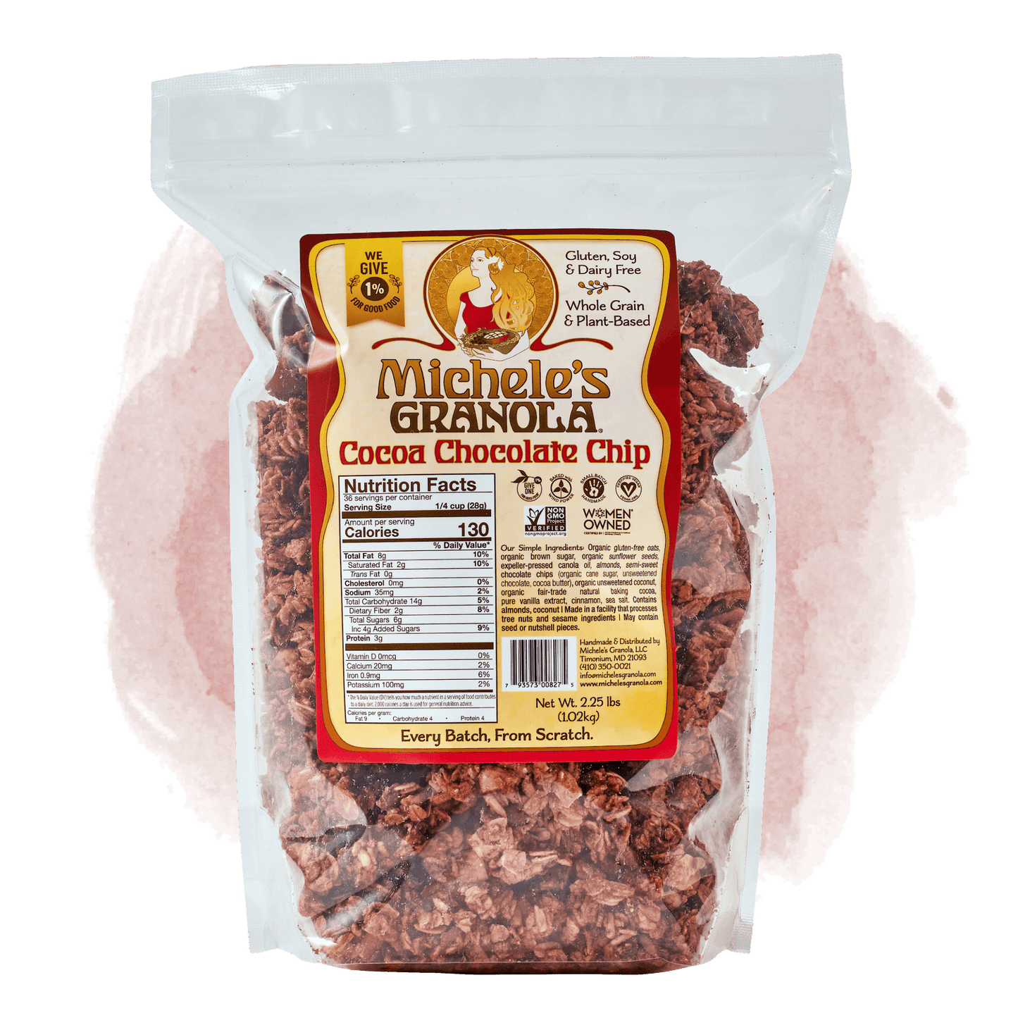 Michele's Granola Cocoa Chocolate Chip in bulk 2.25-pound bag