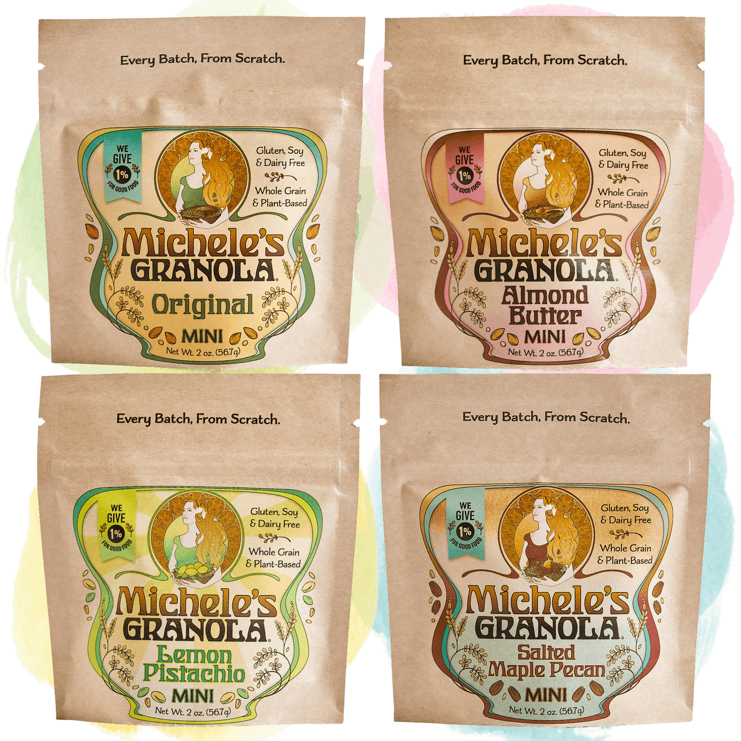 Granola Mini Sampler Variety 4-Pack