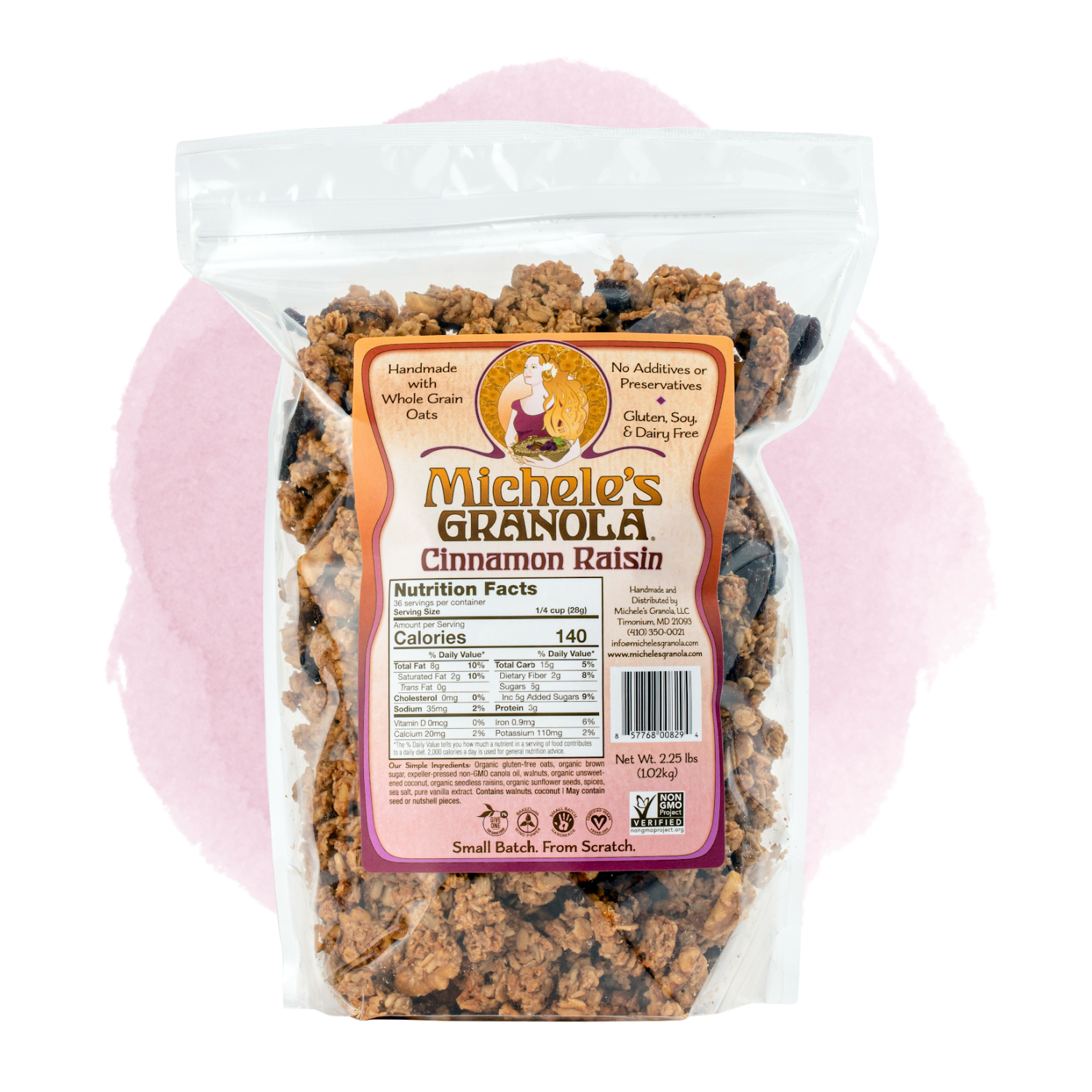 Michele's Cinnamon Raisin Granola in bulk