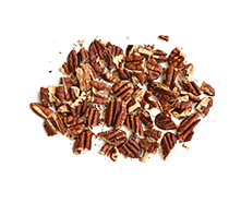 Natural pecan pieces